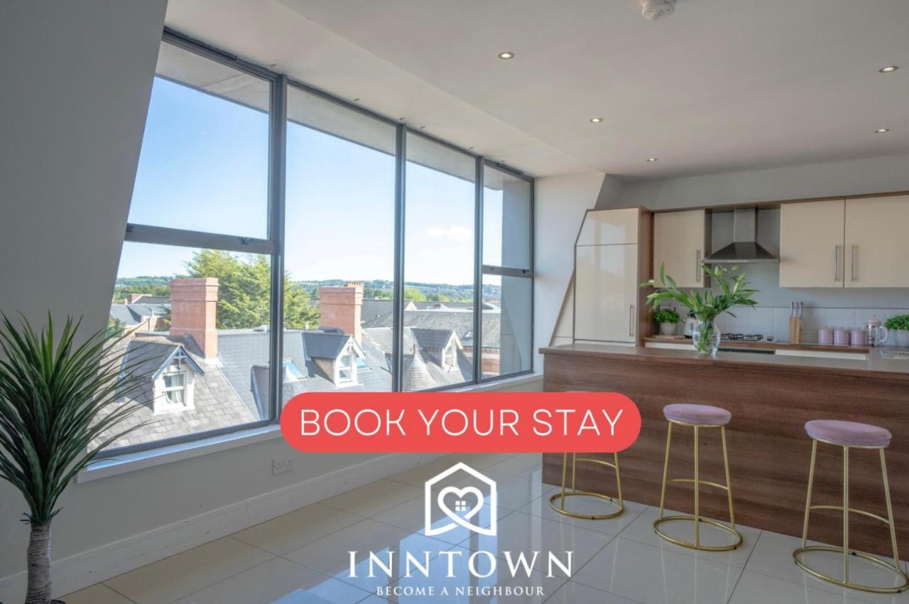 Rooftop Apartment At Queens Beautiful Views Belfast Exterior foto